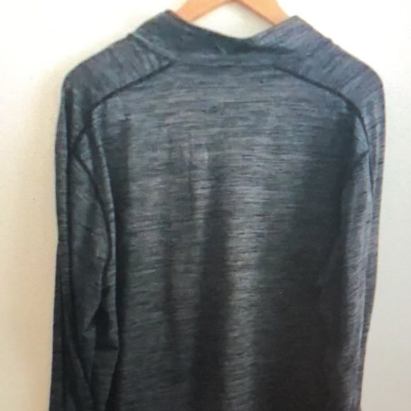 Level Wear Grey Unisex XL 1/4 Zip Polyester Jacket - Picture 5 of 5